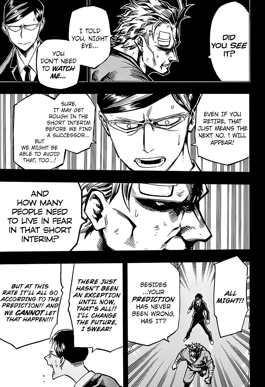 Boku No Hero Academia Chapter 130.1 page 19 - 
