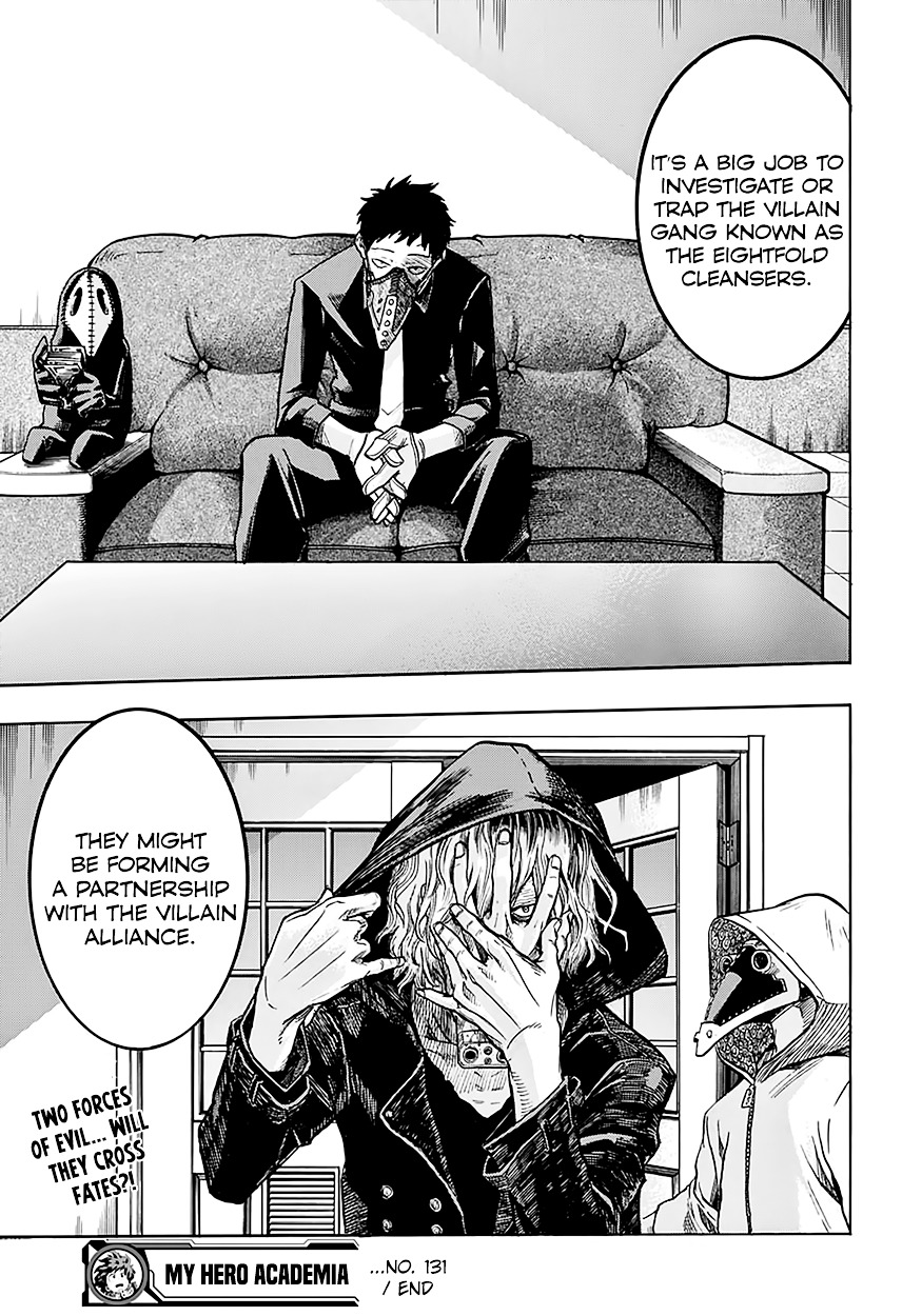 Boku No Hero Academia Chapter 131.1 page 21 - 