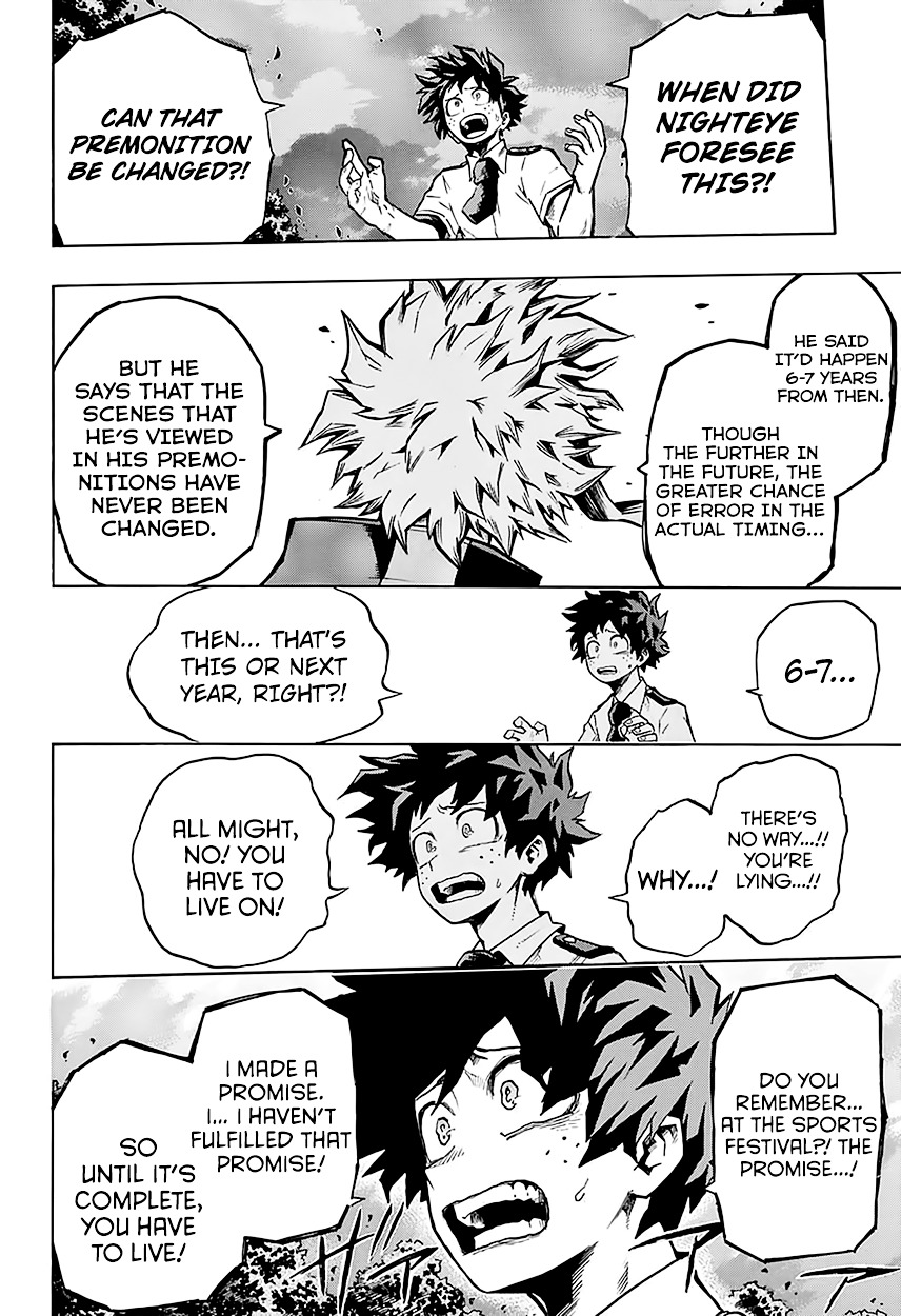 Boku No Hero Academia Chapter 131.1 page 8 - 