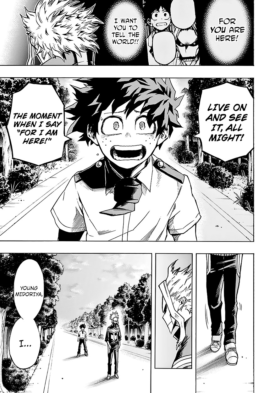 Boku No Hero Academia Chapter 131.1 page 9 - 