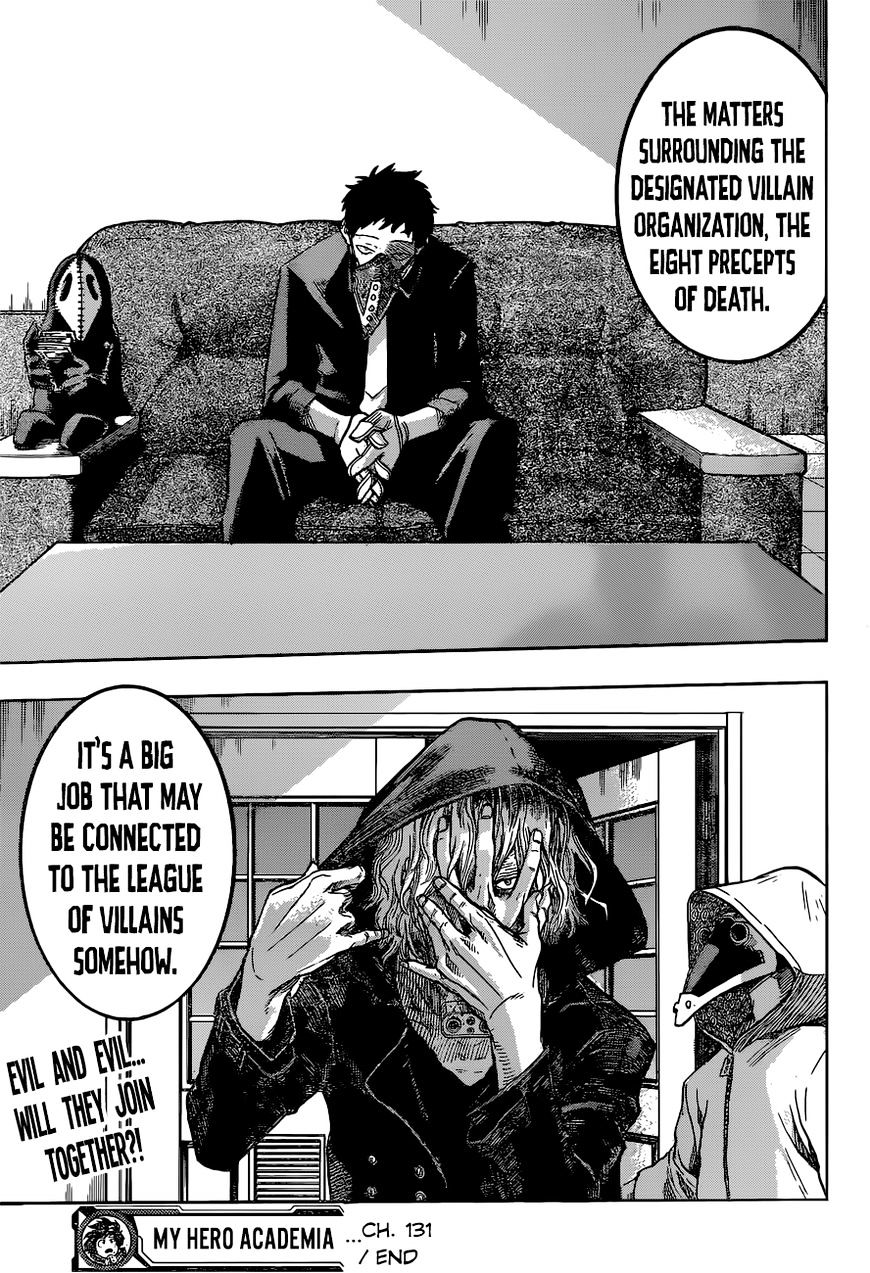 Boku No Hero Academia Chapter 131 page 19 - 