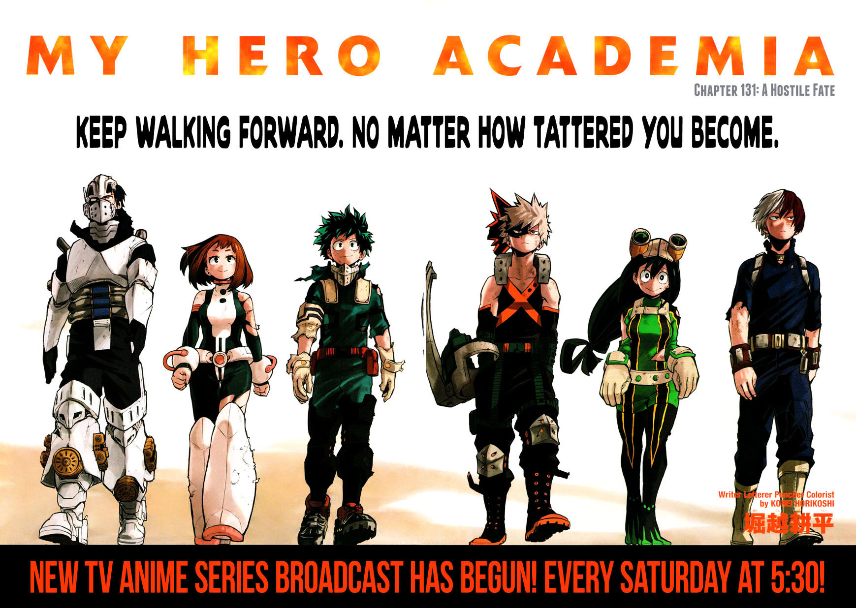 Boku No Hero Academia Chapter 131 page 3 - 