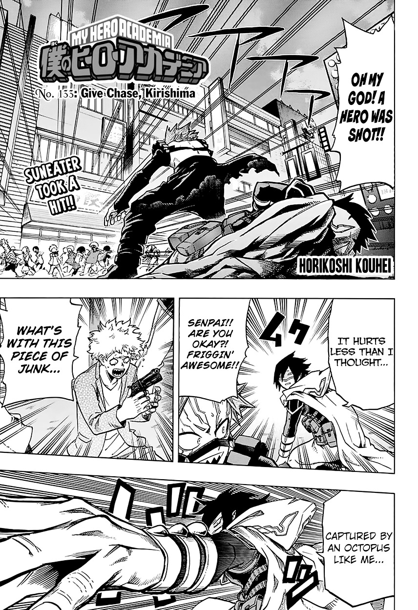 Boku No Hero Academia Chapter 133.1 page 4 - 