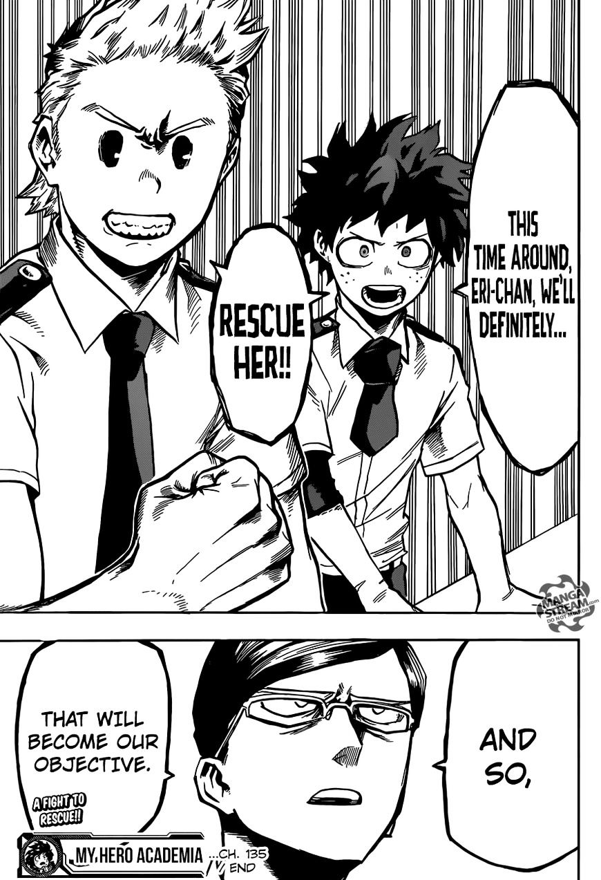 Boku No Hero Academia Chapter 135 page 20 - 