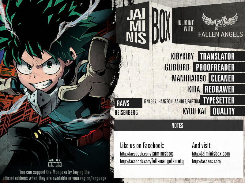 Boku No Hero Academia Chapter 138 page 1 - 