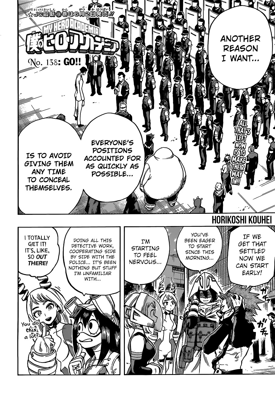Boku No Hero Academia Chapter 138 page 4 - 