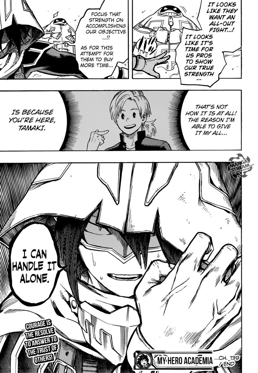 Boku No Hero Academia Chapter 139 page 18 - 