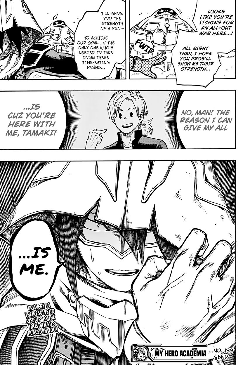 Boku No Hero Academia Chapter 139 page 19 - 