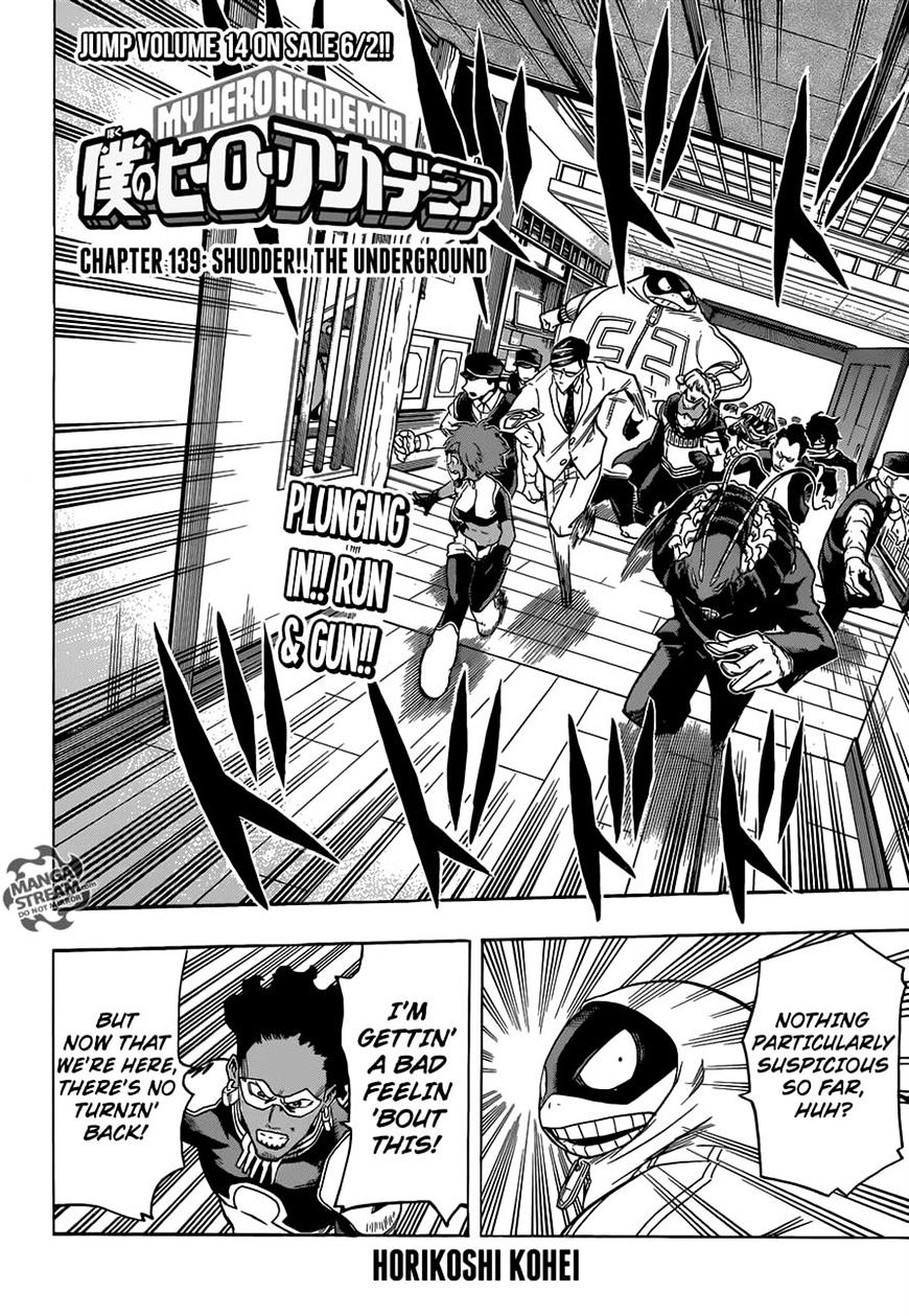Boku No Hero Academia Chapter 139 page 3 - 