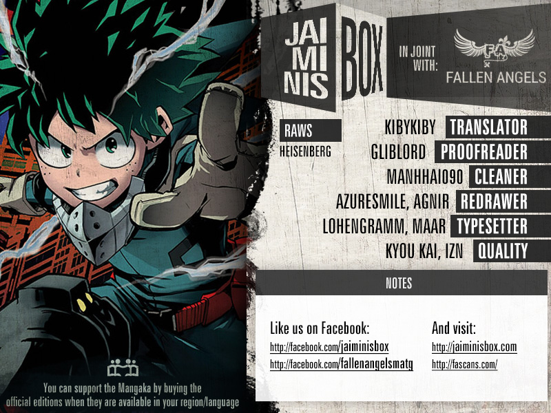 Boku No Hero Academia Chapter 144 page 1 - 