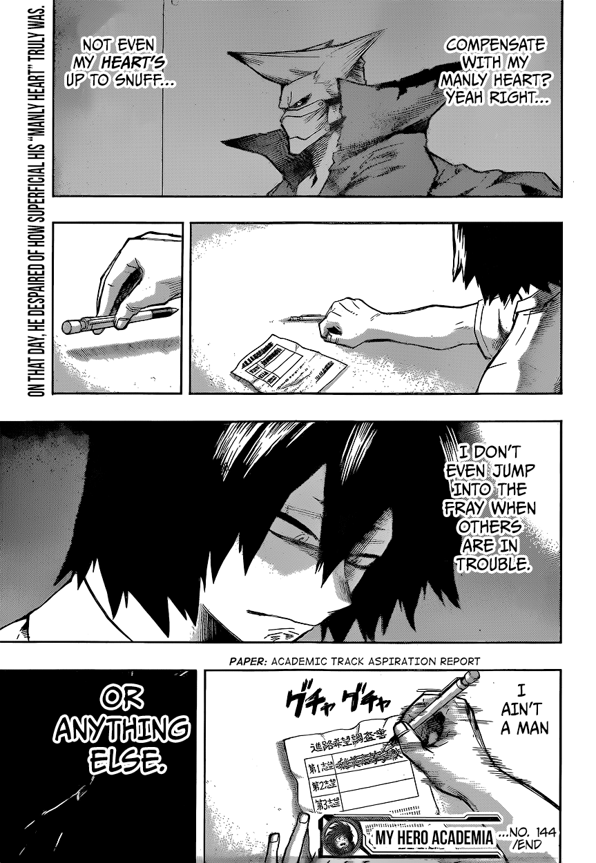 Boku No Hero Academia Chapter 144 page 16 - 