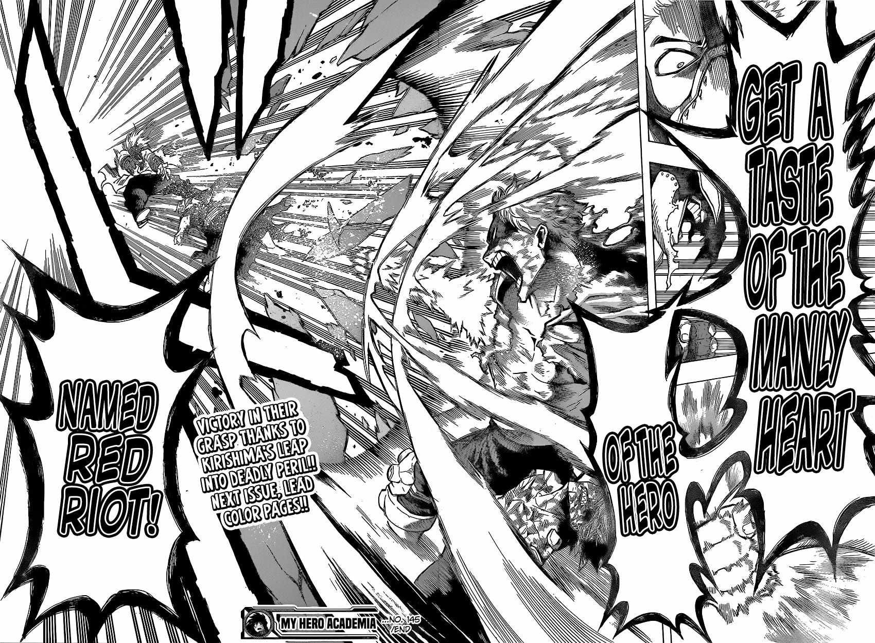 Boku No Hero Academia Chapter 145 page 17 - 