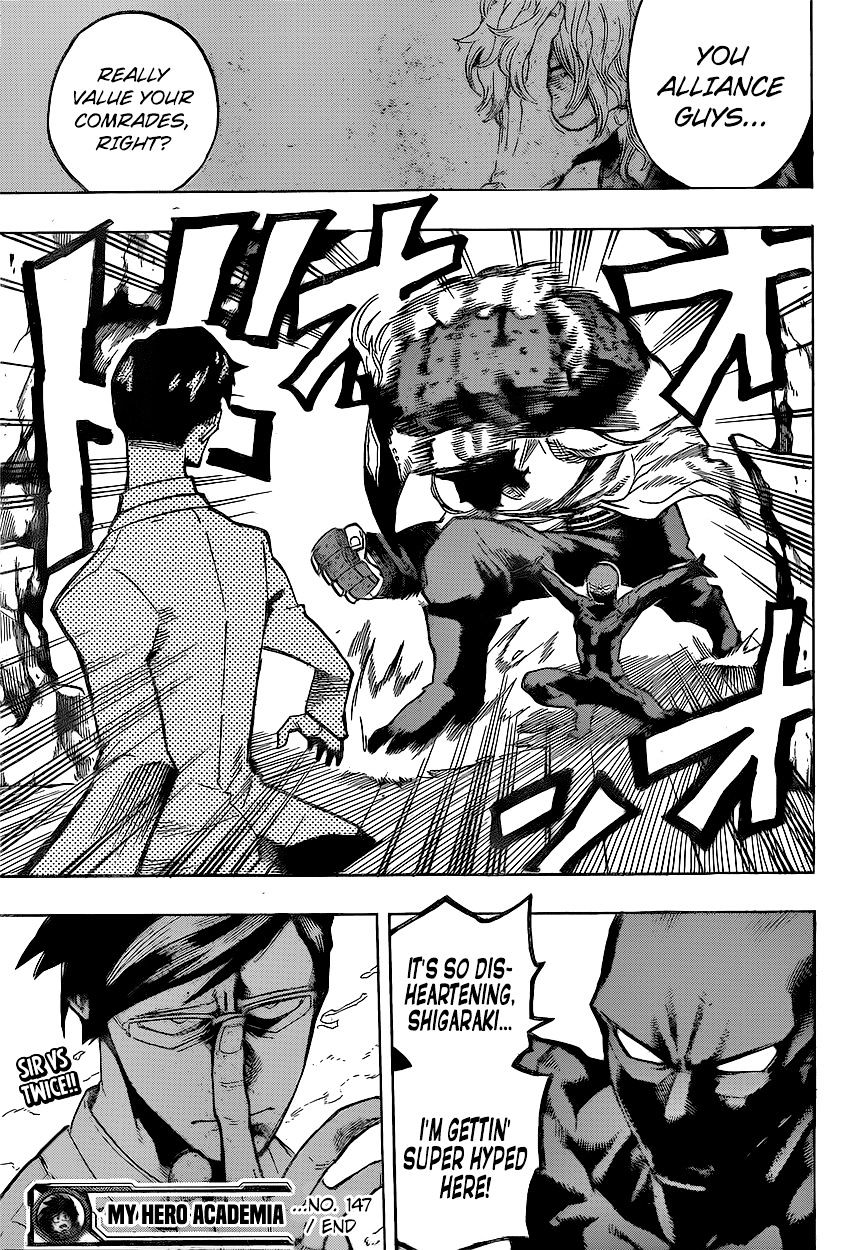 Boku No Hero Academia Chapter 147 page 21 - 