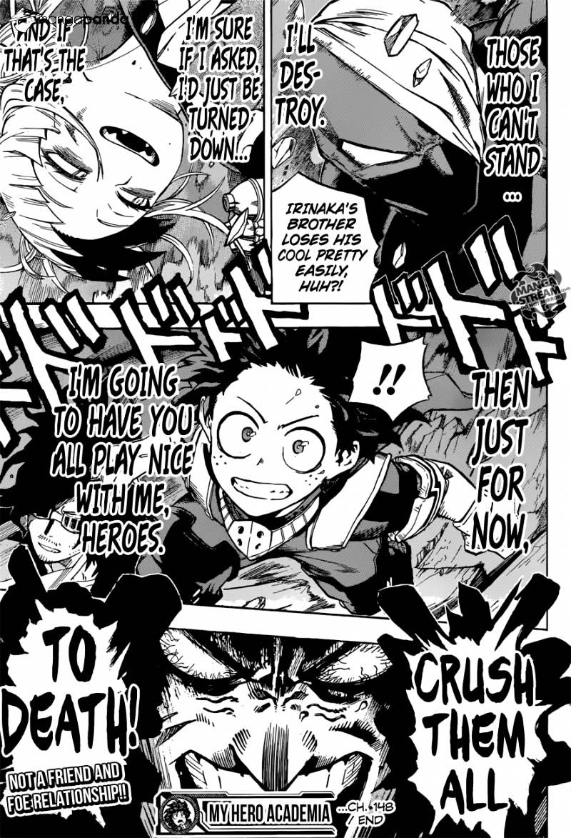 Boku No Hero Academia Chapter 148 page 16 - 
