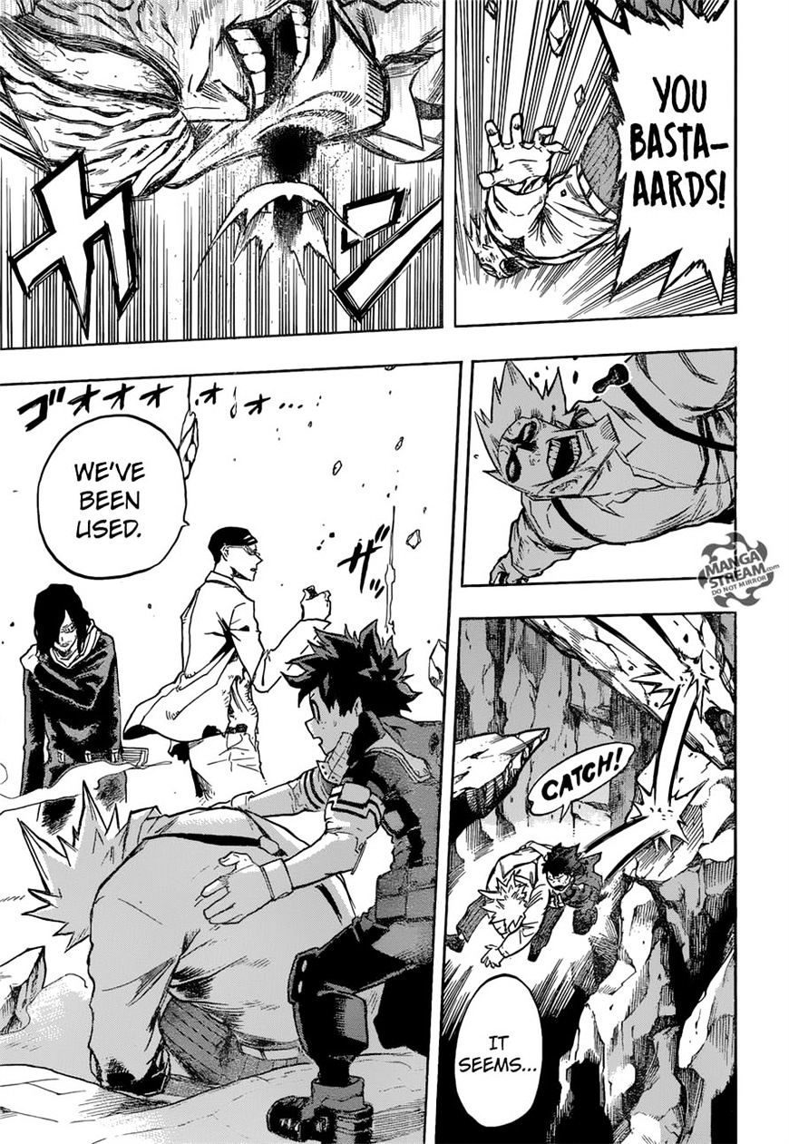 Boku No Hero Academia Chapter 149 page 15 - 