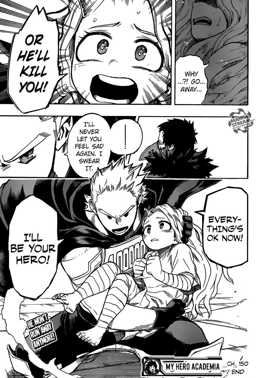 Boku No Hero Academia Chapter 150 page 18 - 