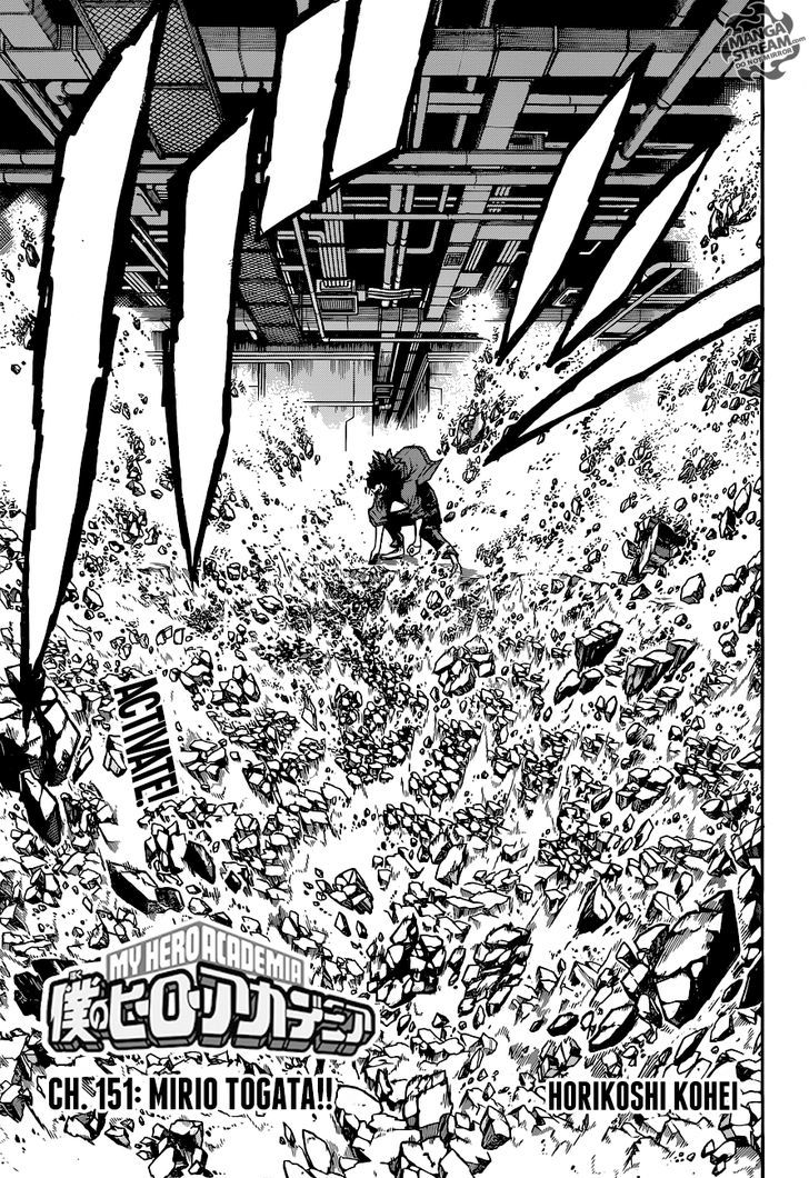 Boku No Hero Academia Chapter 151 page 4 - 