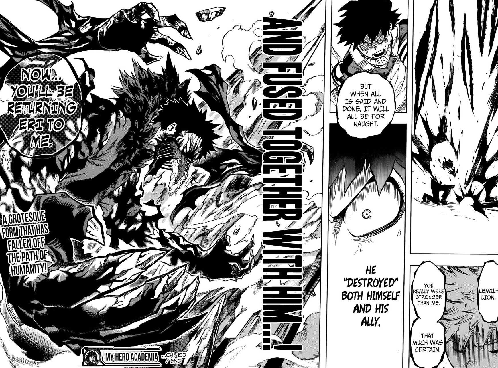 Boku No Hero Academia Chapter 153 page 17 - 