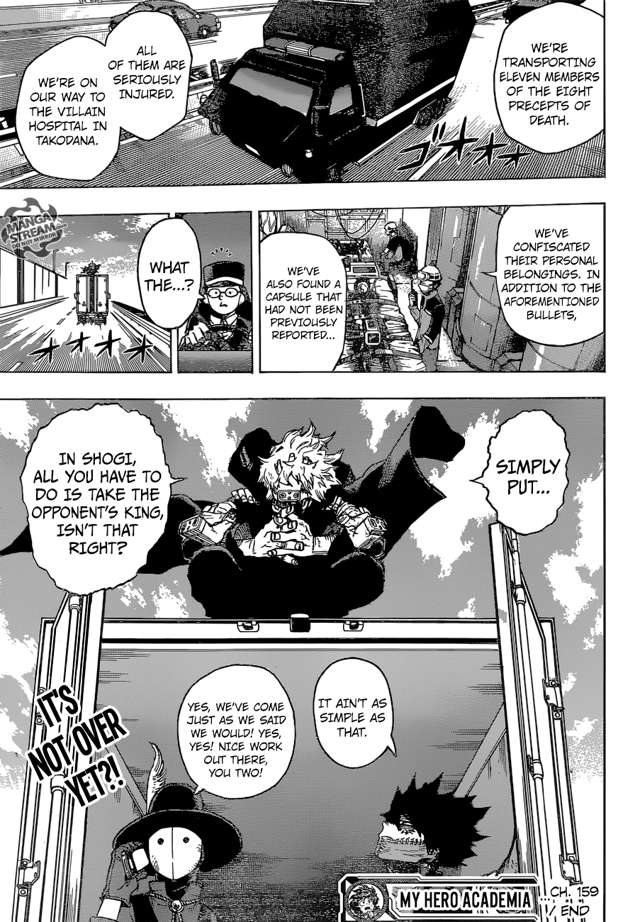 Boku No Hero Academia Chapter 159 page 19 - 