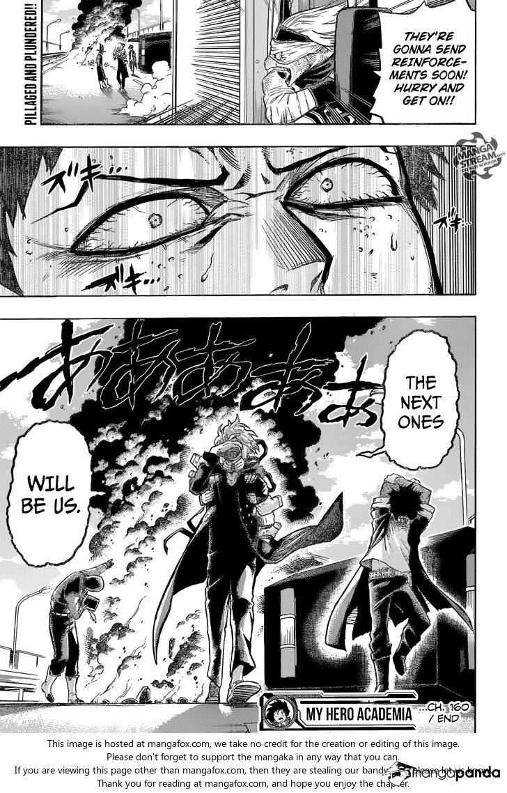 Boku No Hero Academia Chapter 160 page 18 - 
