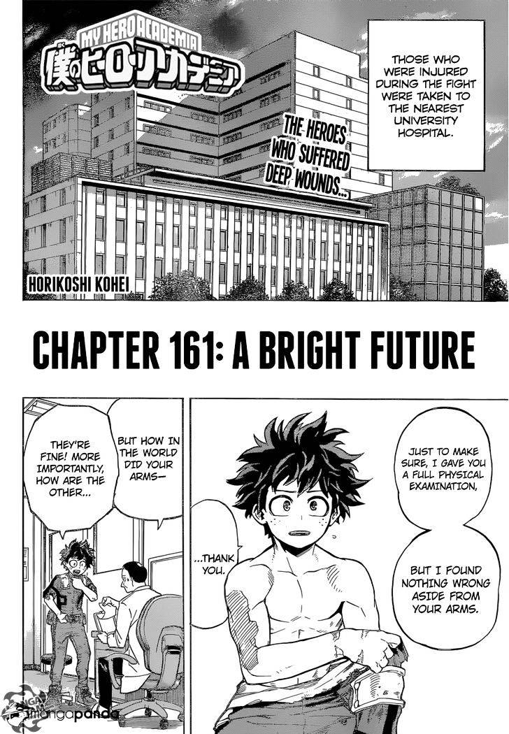 Boku No Hero Academia Chapter 161 page 3 - 