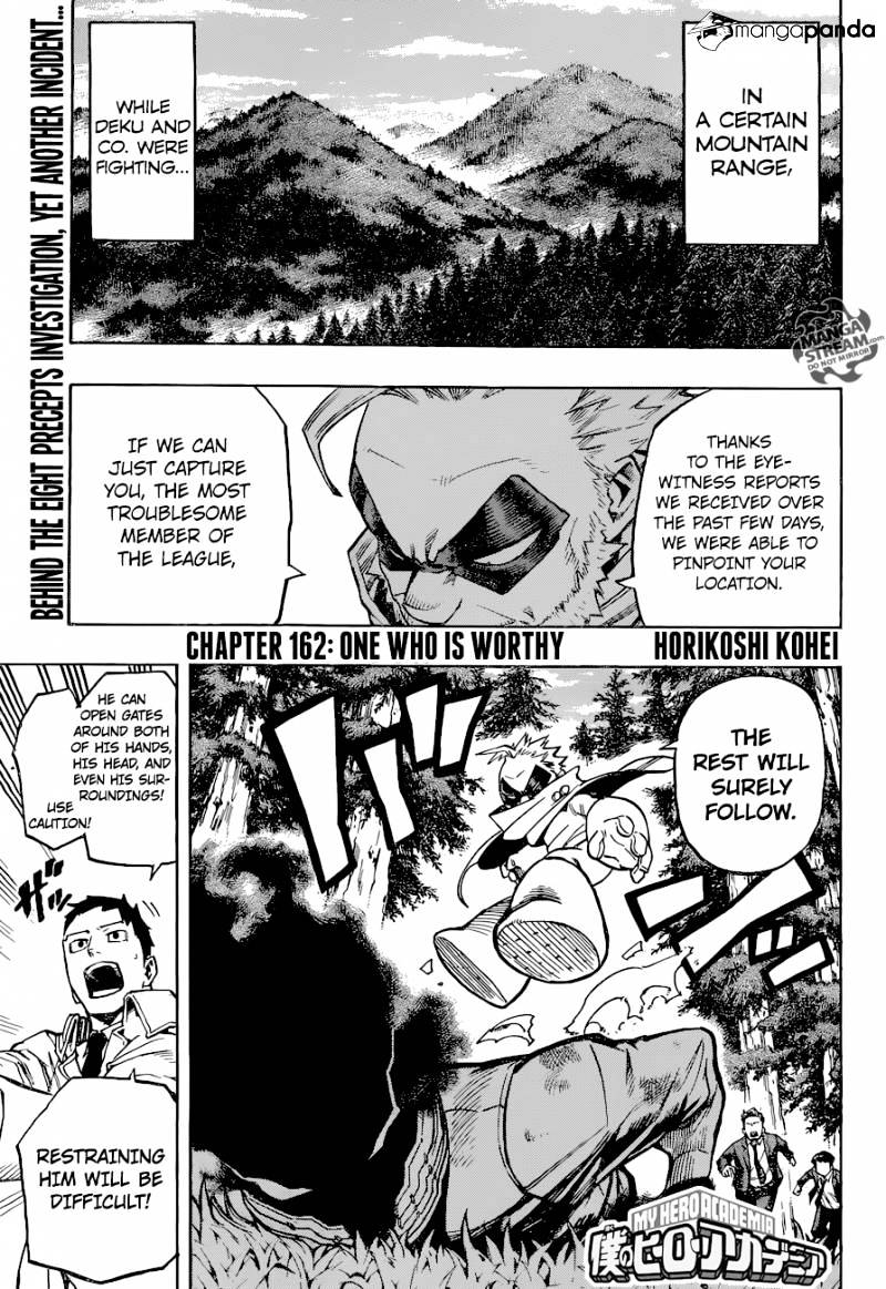 Boku No Hero Academia Chapter 162 page 1 - 