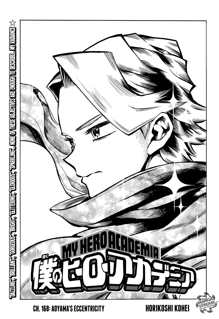 Boku No Hero Academia Chapter 168 page 1 - 