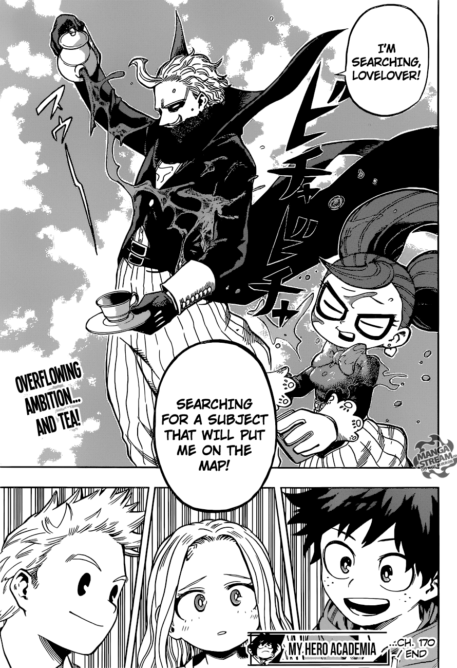 Boku No Hero Academia Chapter 170 page 17 - 