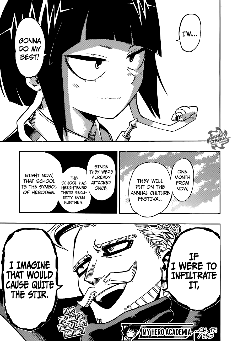 Boku No Hero Academia Chapter 171 page 16 - 