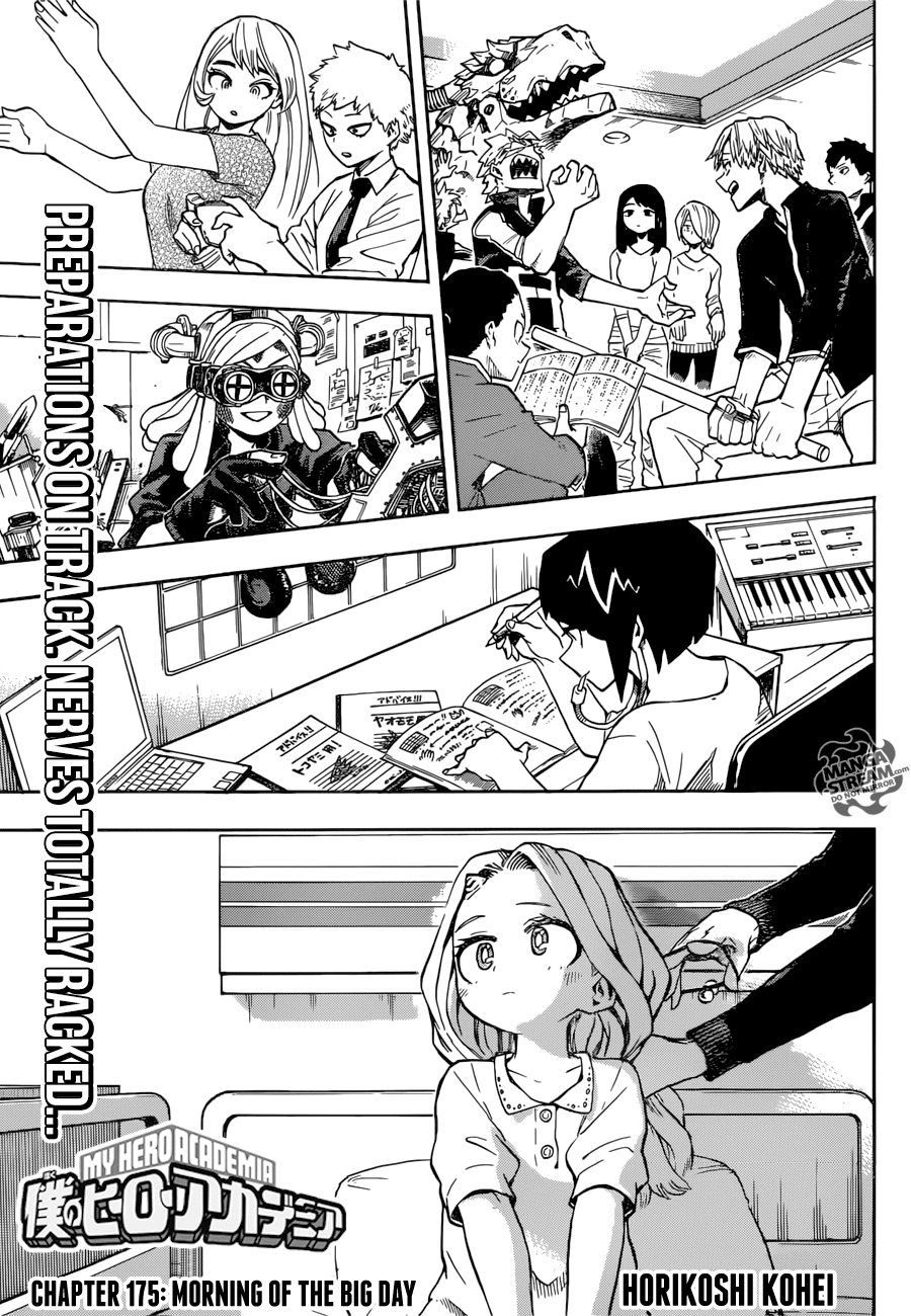 Boku No Hero Academia Chapter 175 page 1 - 
