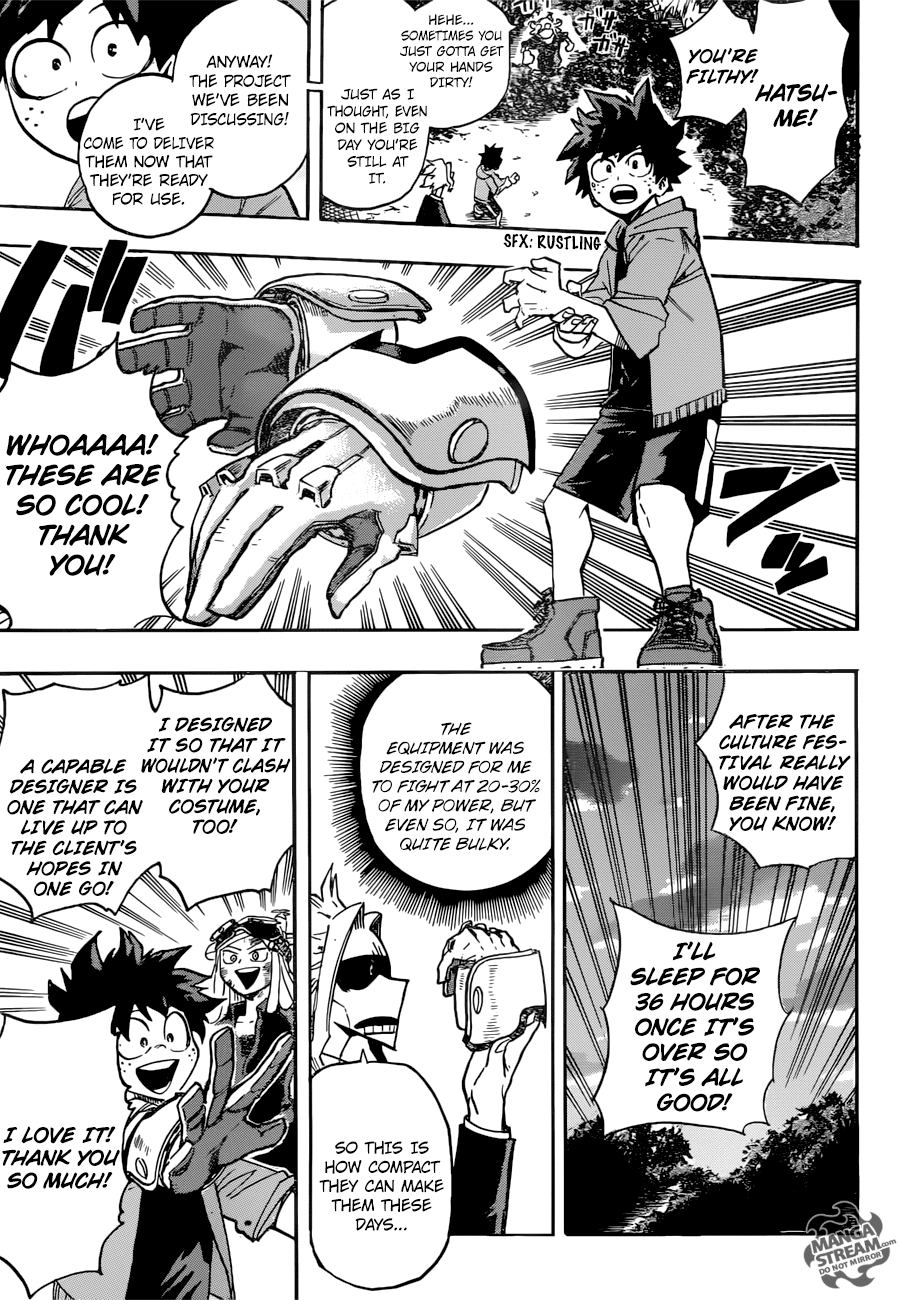 Boku No Hero Academia Chapter 175 page 8 - 