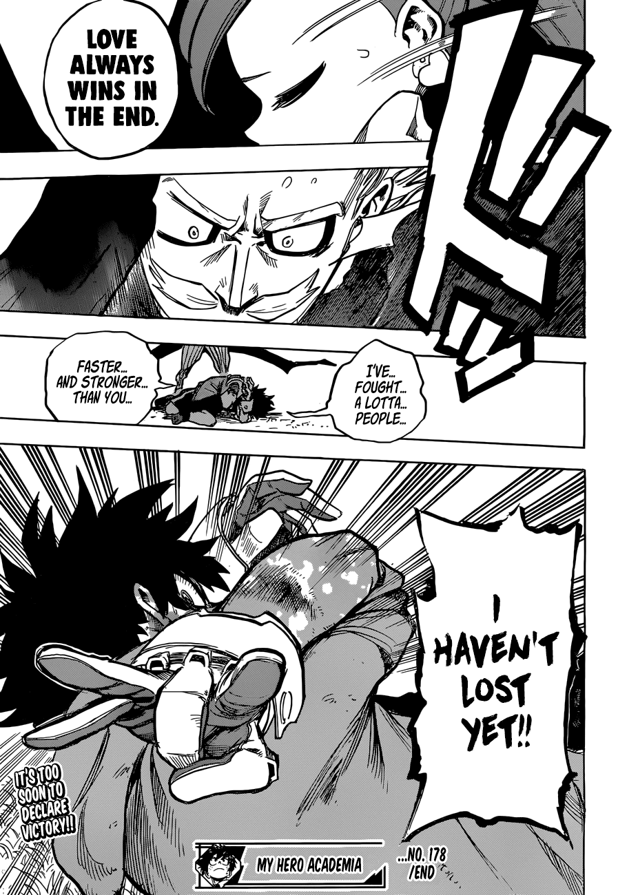 Boku No Hero Academia Chapter 178 page 18 - 