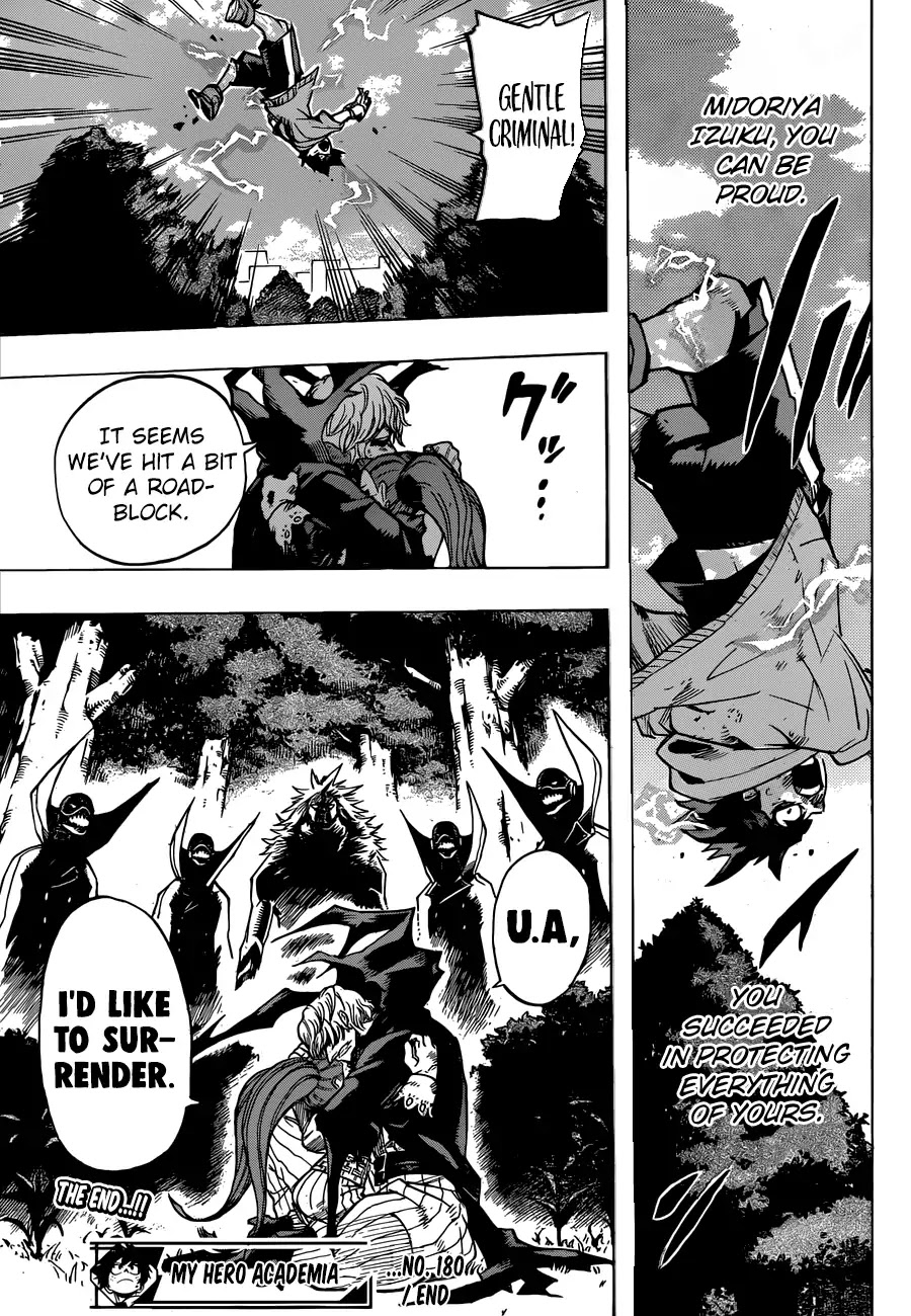 Boku No Hero Academia Chapter 180 page 17 - 