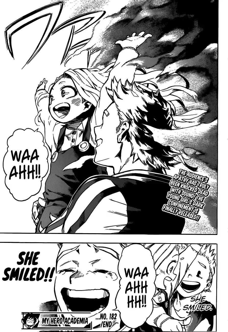 Boku No Hero Academia Chapter 182 page 17 - 