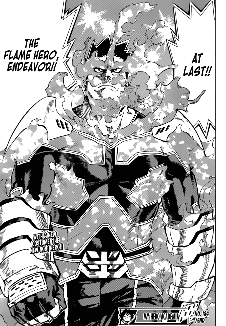 Boku No Hero Academia Chapter 184 page 18 - 