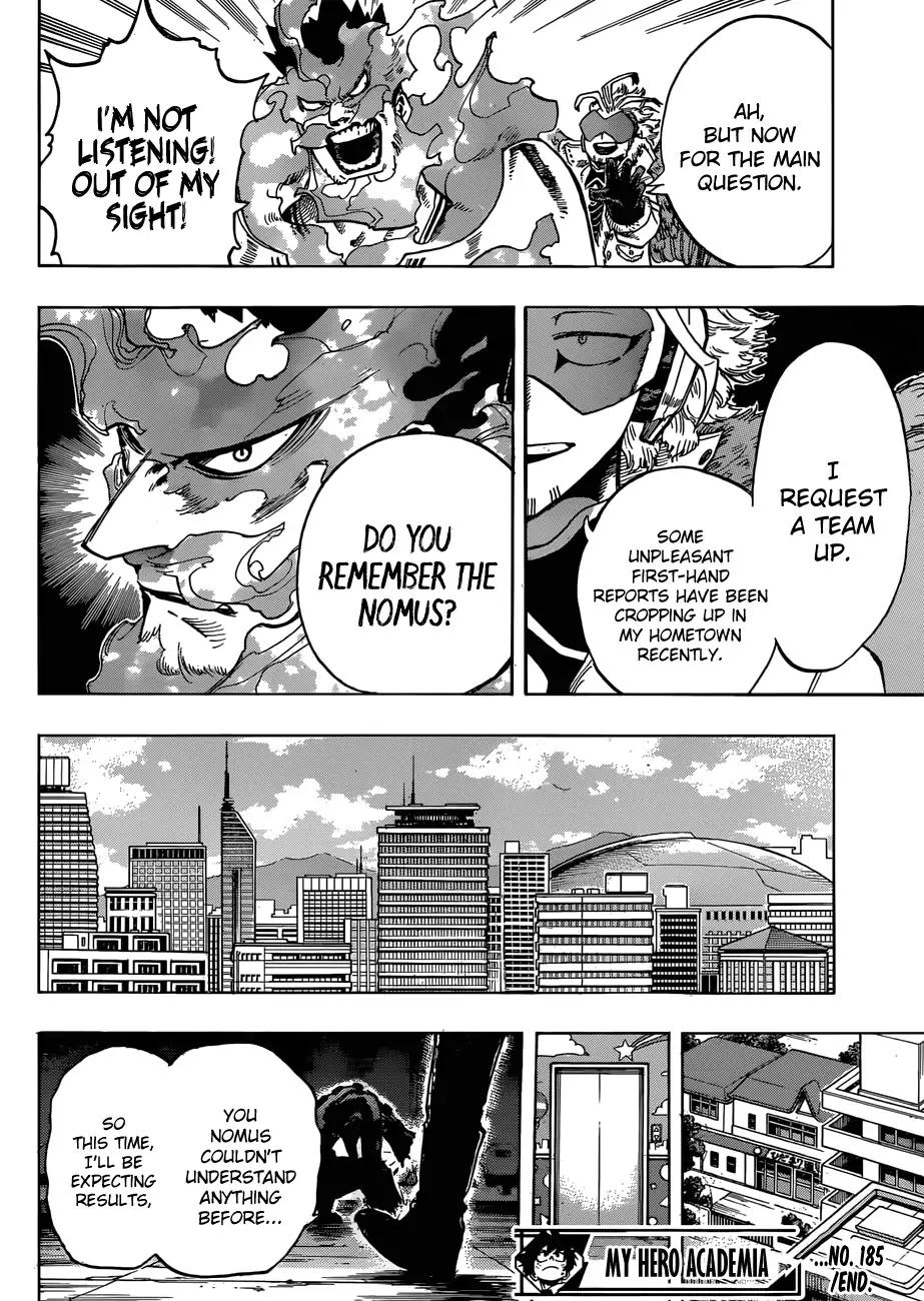 Boku No Hero Academia Chapter 185 page 15 - 