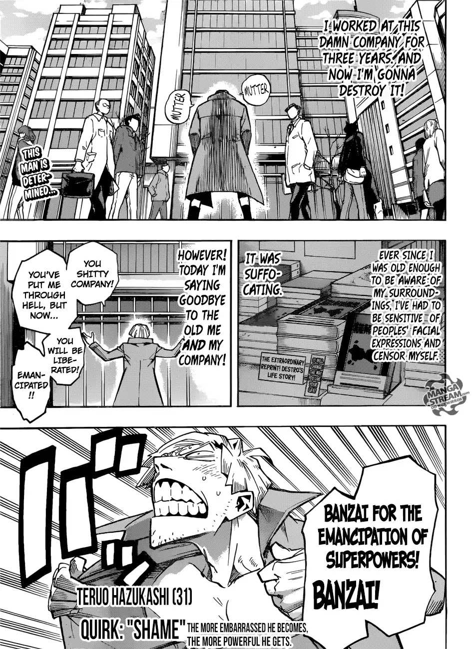 Boku No Hero Academia Chapter 186 page 3 - 
