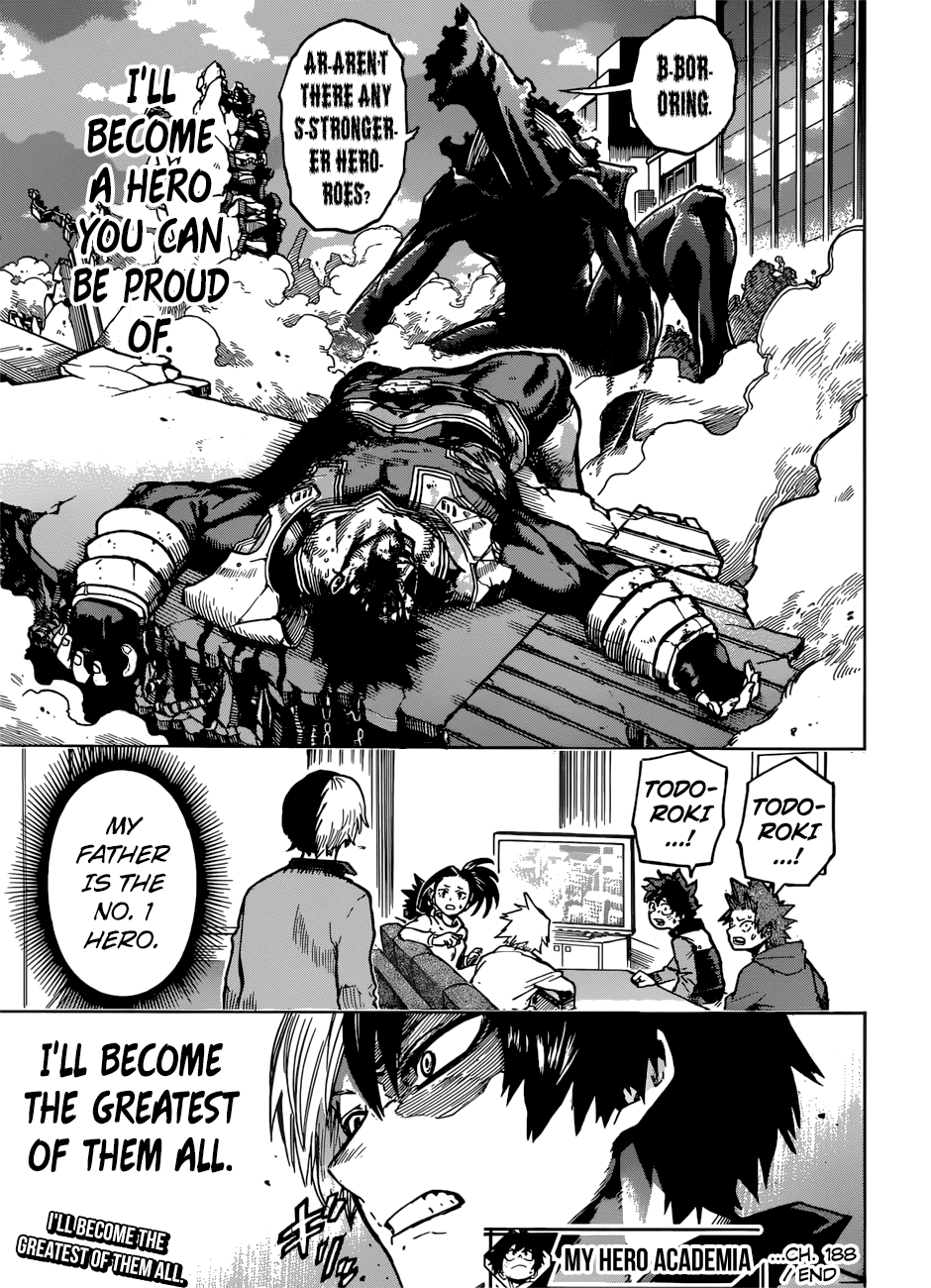 Boku No Hero Academia Chapter 188 page 12 - 
