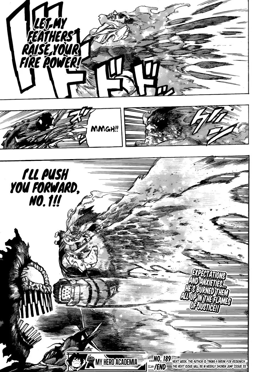Boku No Hero Academia Chapter 189 page 16 - 