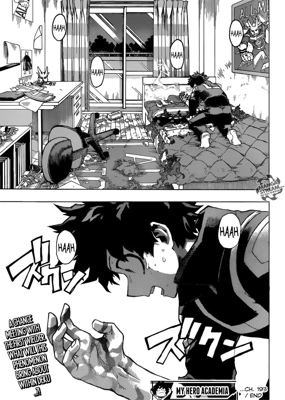 Boku No Hero Academia Chapter 193 page 16 - 