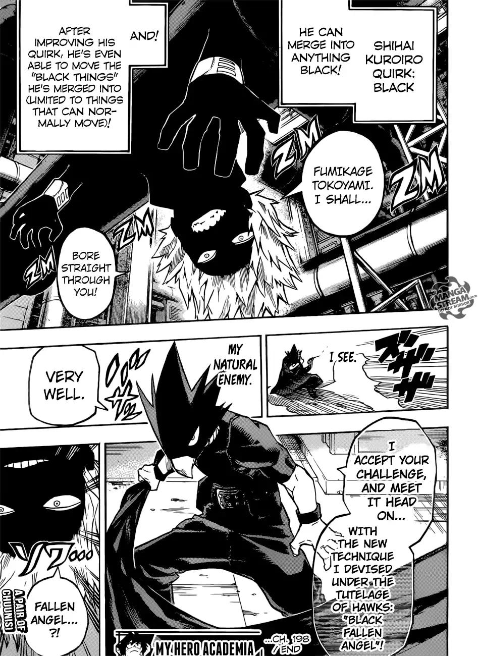 Boku No Hero Academia Chapter 198 page 14 - 