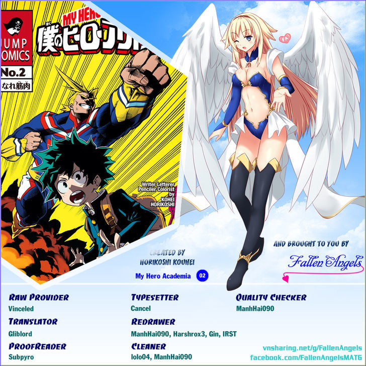 Boku No Hero Academia Chapter 2 page 1 - 