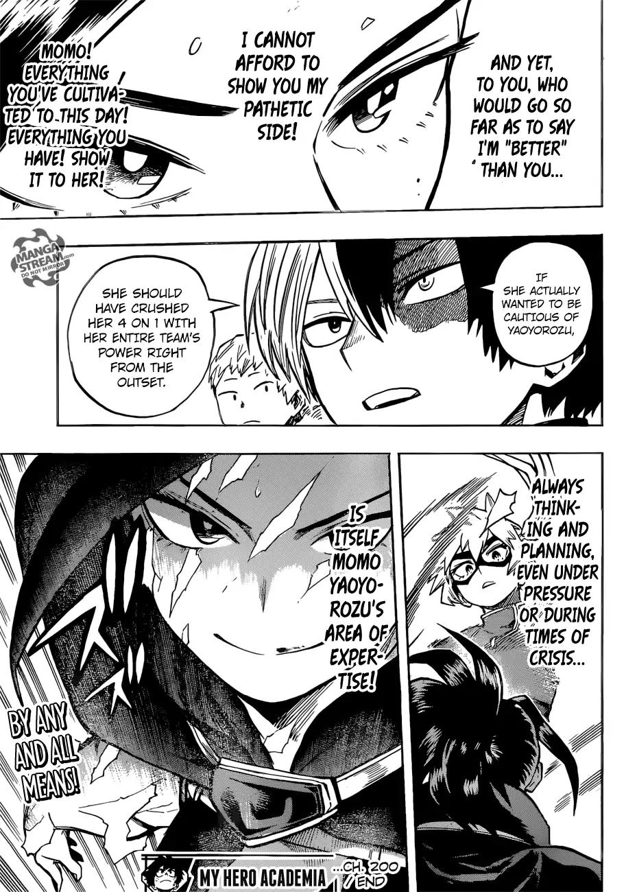 Boku No Hero Academia Chapter 200 page 12 - 
