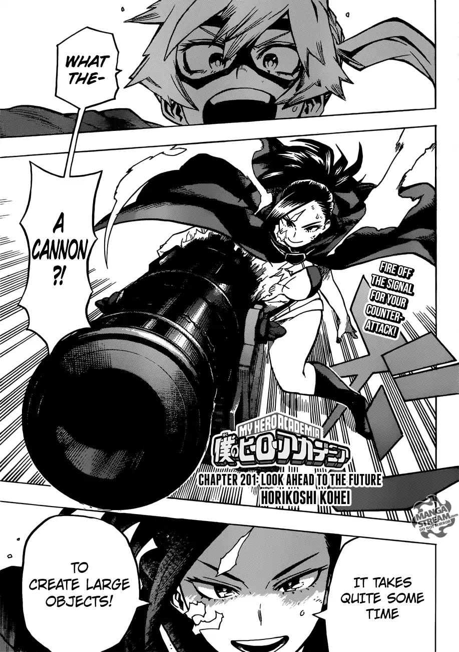 Boku No Hero Academia Chapter 201 page 1 - 