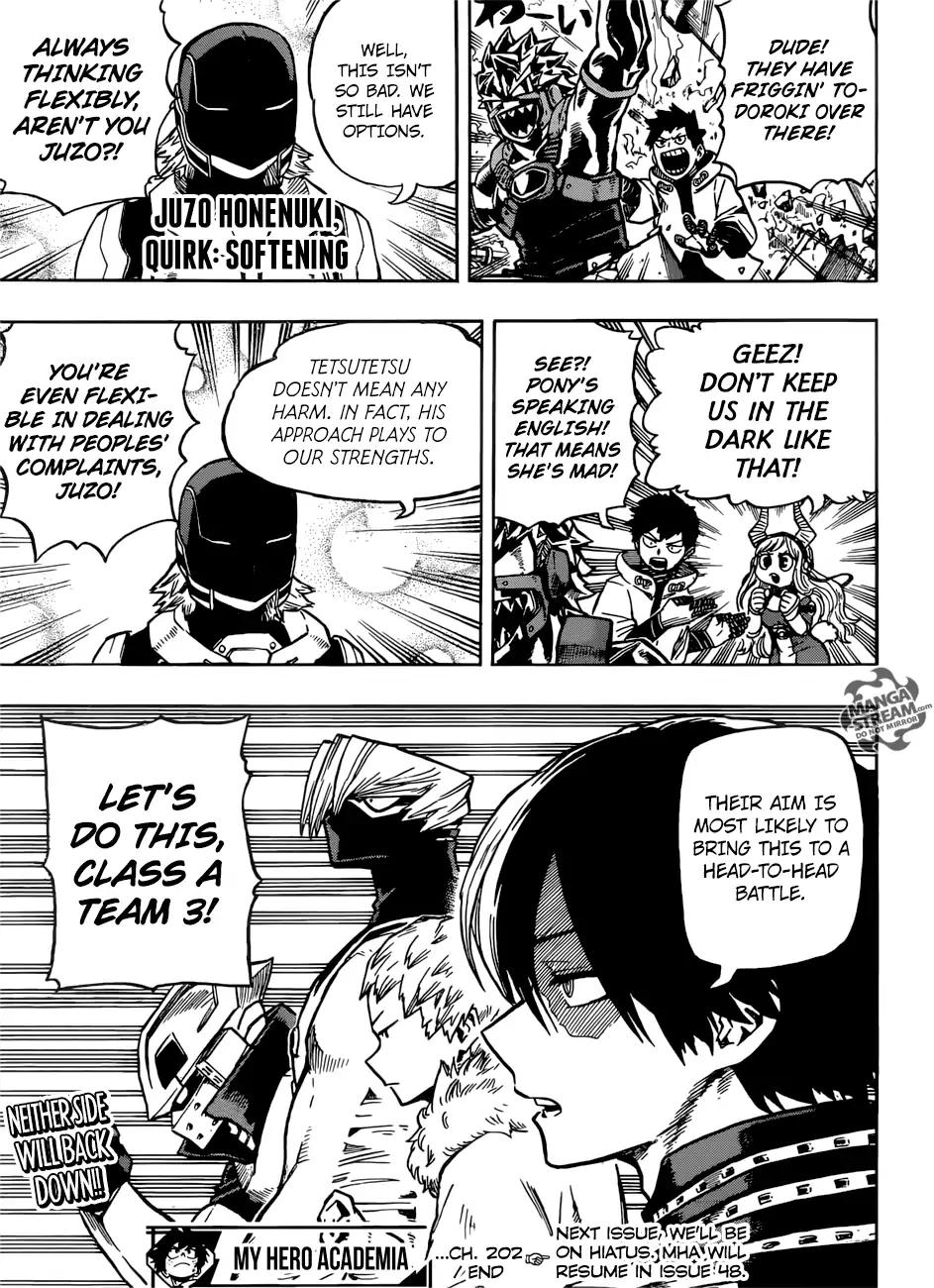 Boku No Hero Academia Chapter 202 page 12 - 