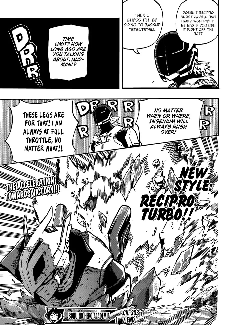 Boku No Hero Academia Chapter 203 page 13 - 