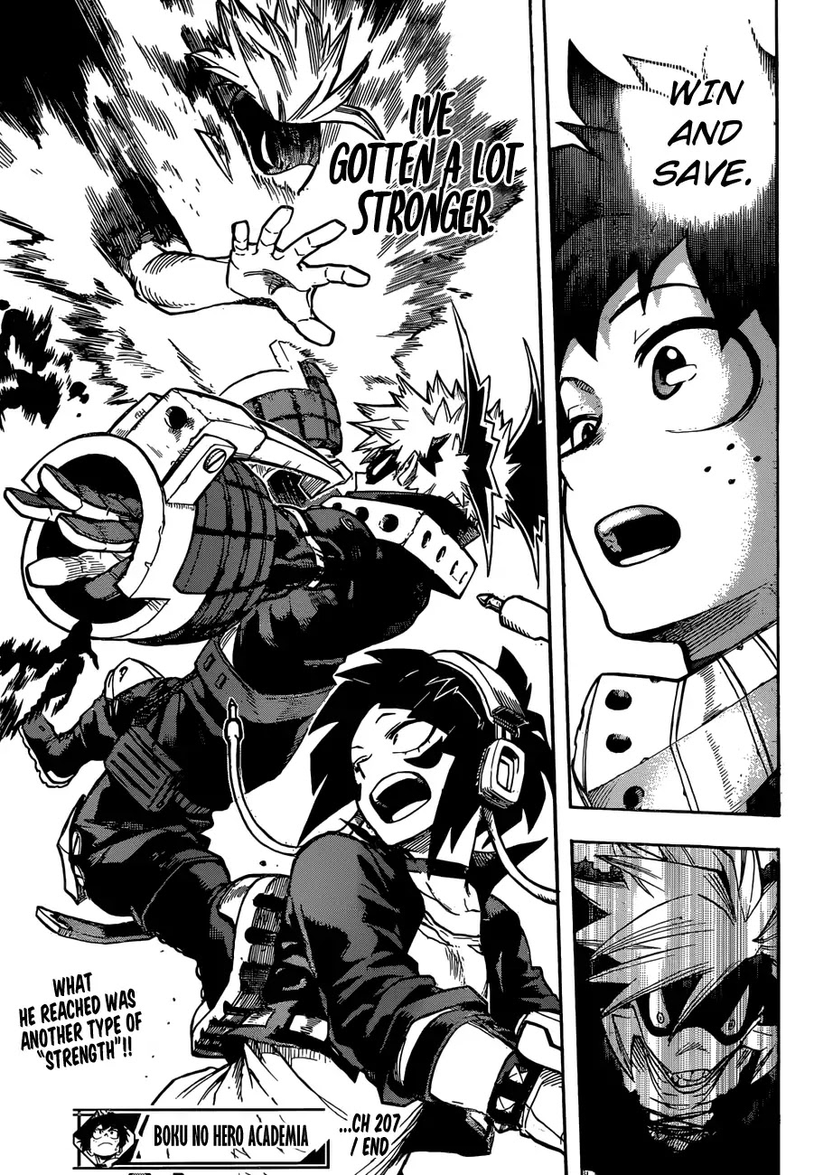 Boku No Hero Academia Chapter 207 page 14 - 