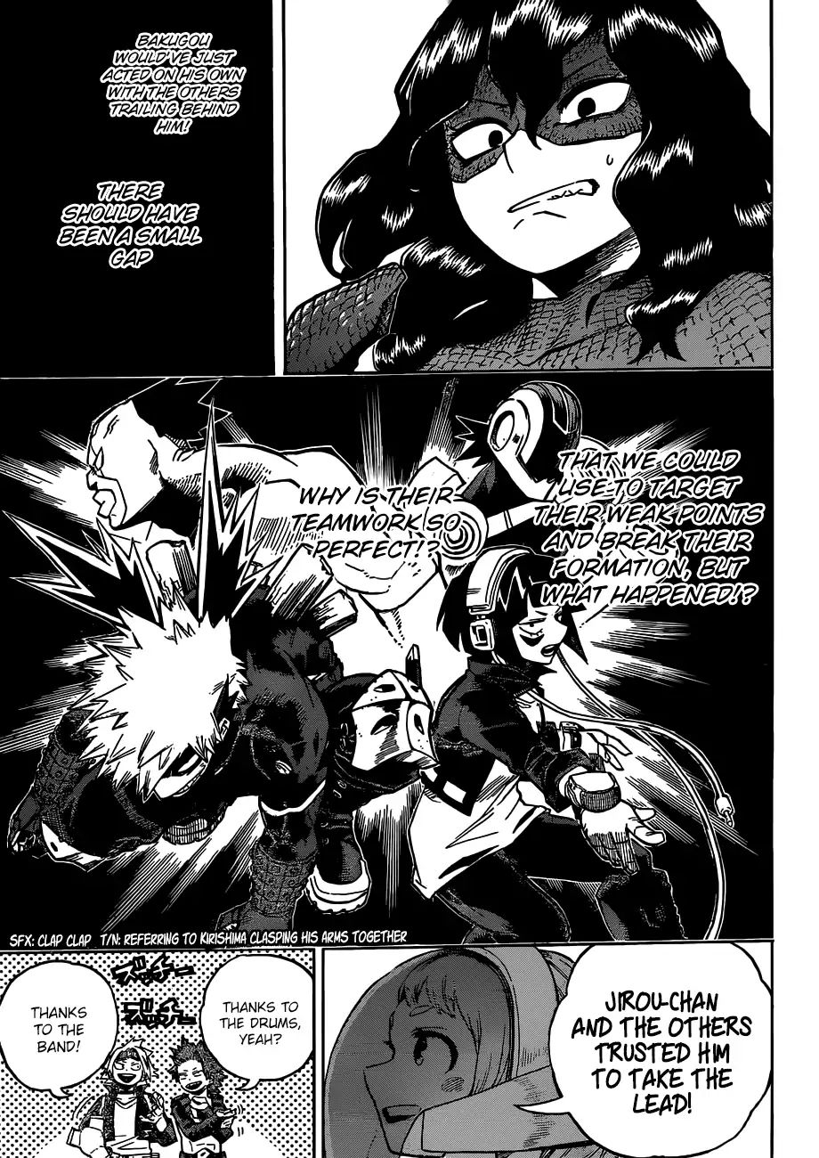 Boku No Hero Academia Chapter 208 page 11 - 