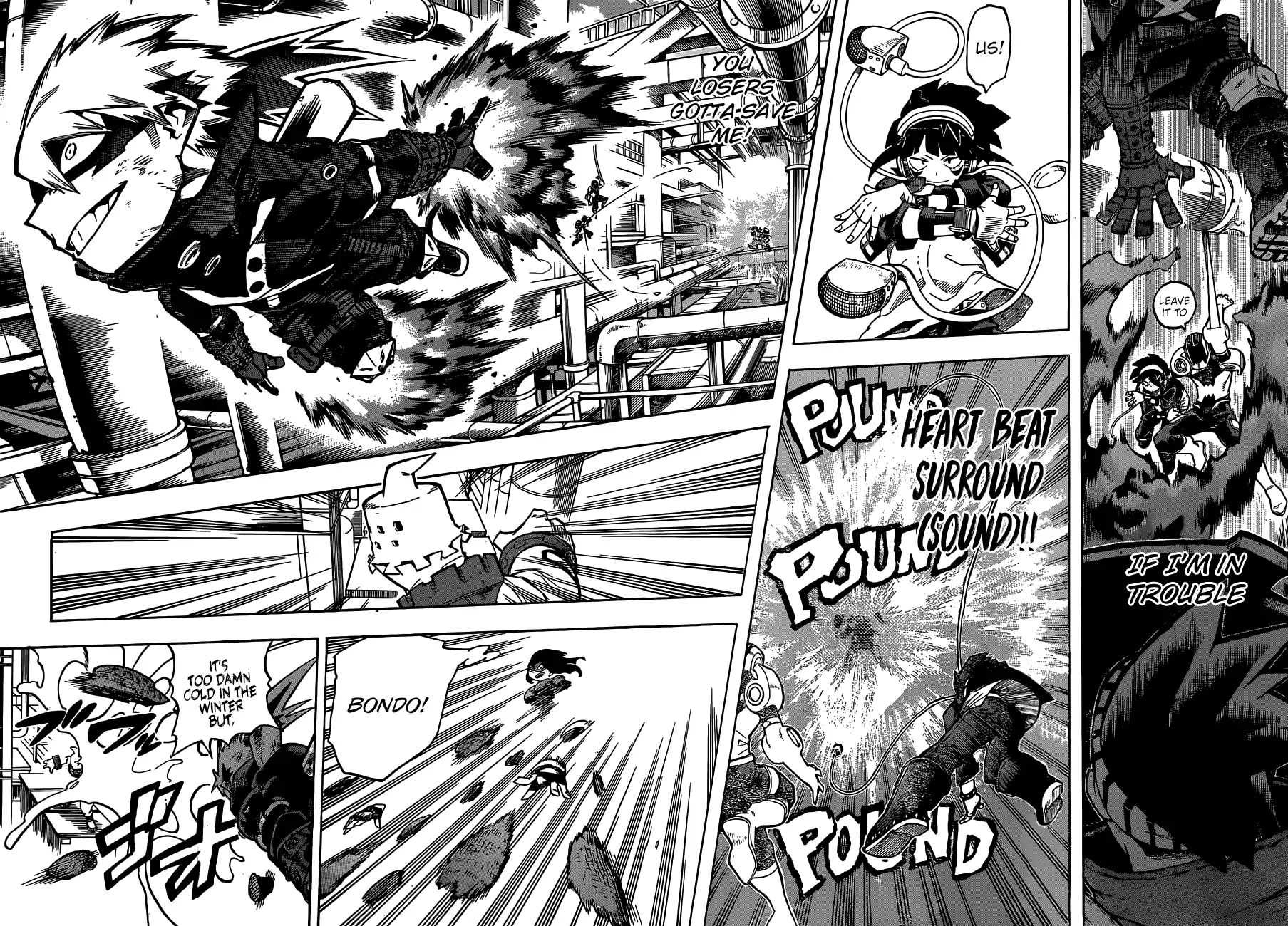 Boku No Hero Academia Chapter 208 page 9 - 