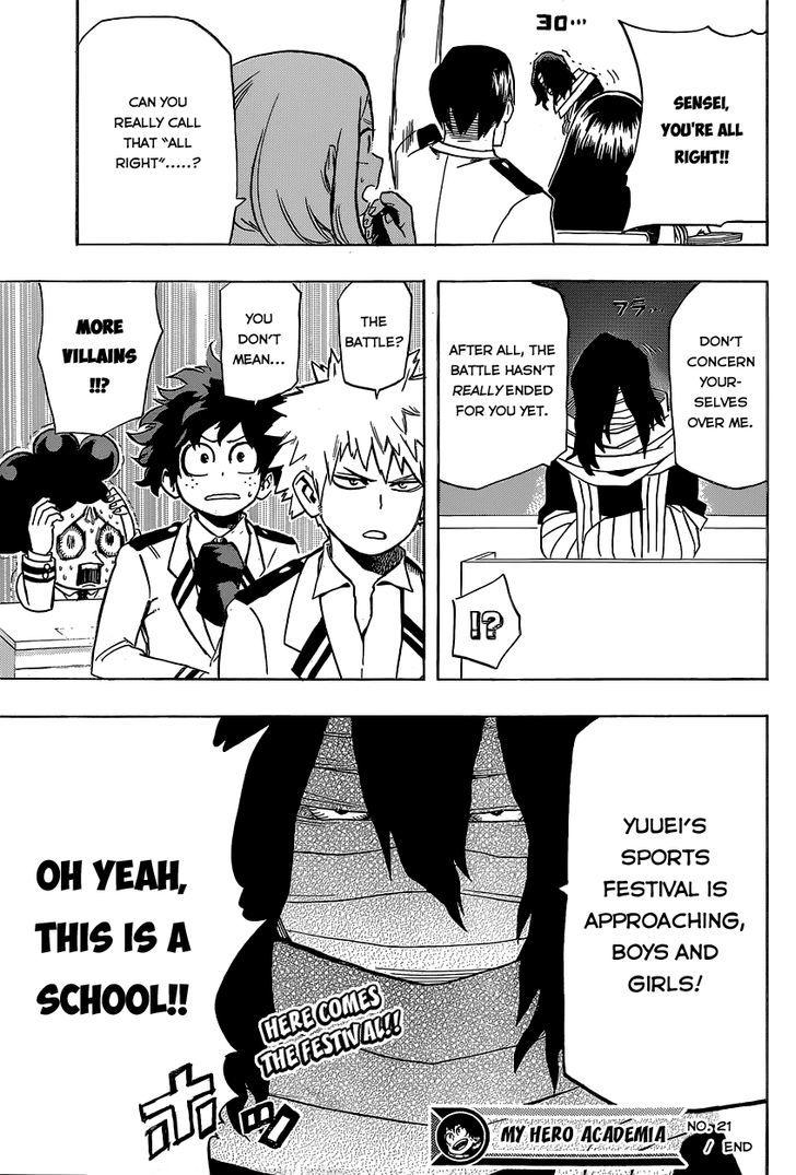 Boku No Hero Academia Chapter 21 page 20 - 